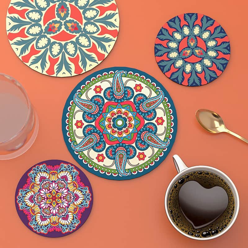 silicone cup coasters (5)