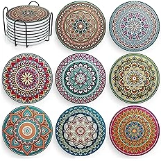 Mandala Drink Coasters